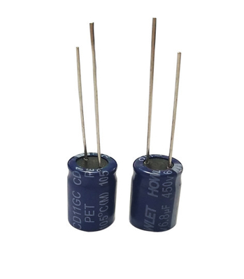 8000 450V 47uf 18*32mm часов конденсатора ПОГРУЖЕНИЯ алюминиевого электролитического для уличного освещения
